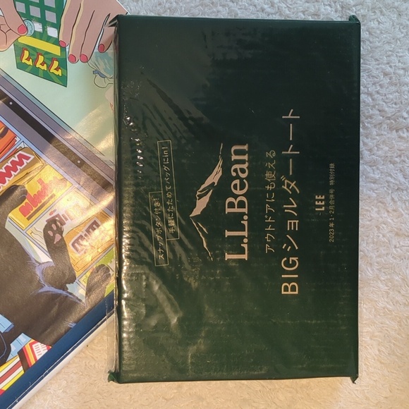 Rare 🇯🇵🇺🇸 LLBean Japan Ripstop Tote (Boxed) - Picture 1 of 5